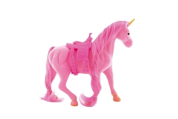Eenhoorn met zadel - 21 cm