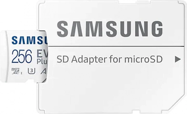 Samsung EVO Plus microSD-Speicherkarte 256GB mit Adapter