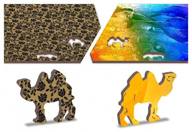 Houten puzzel Vogels Paradijs