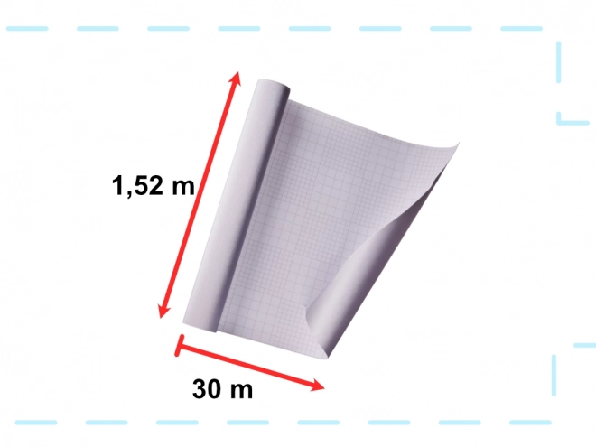 Gebürstete silberne Folie 1,52x30m