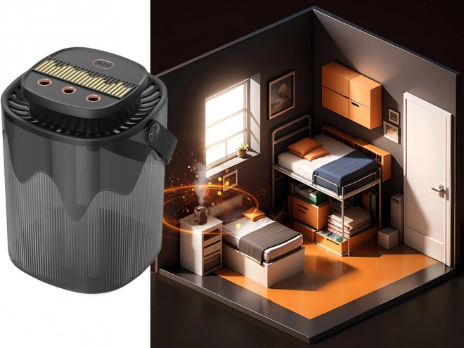 Luftbefeuchter mit Aromatherapie und RGB-Beleuchtung USB