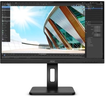 Moniteur 27" AOC Q27P2Q IPS HDMI DP USB Pivot