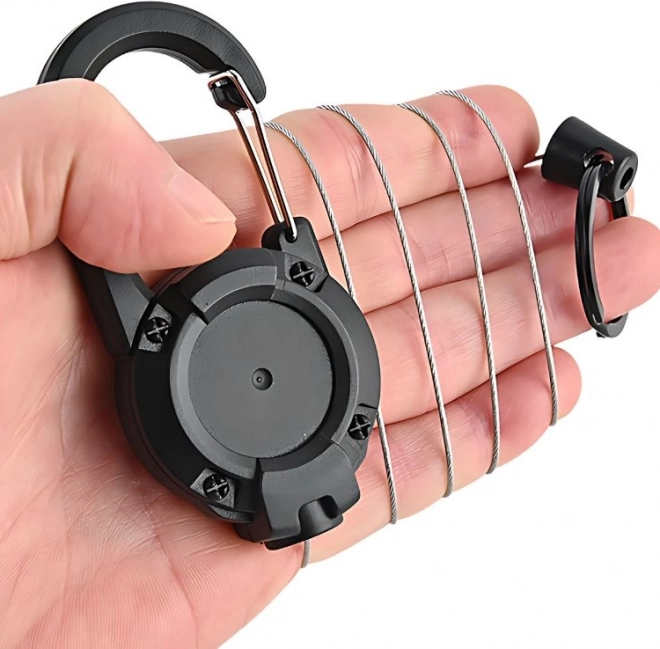 Schlüsselaufroller mit Karabiner