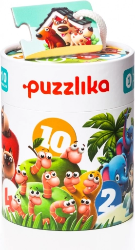 Puzzlika Friends – My First Number Puzzle 1–10, 20 Pieces