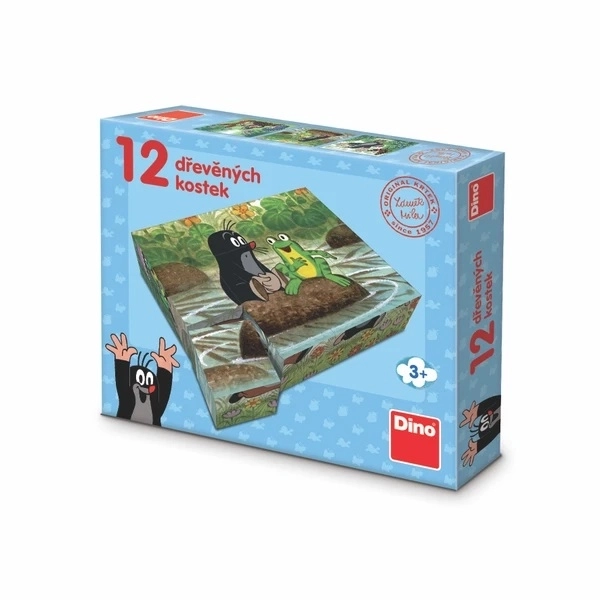 Krtek And Animals Wooden Blocks