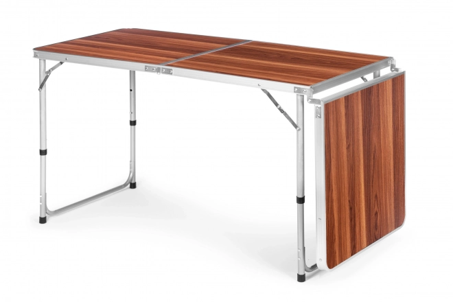 Opvouwbare kampeertafel 180 x 60 cm bruin