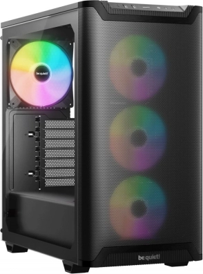 be quiet! Pure Base 501 LX ARGB boîtier PC noir