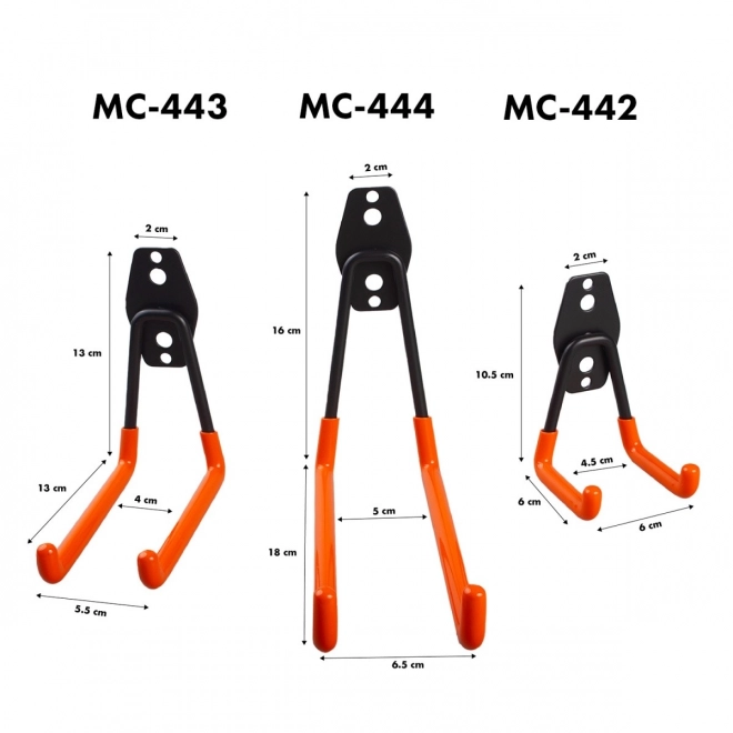 Muurbeugel garage 50 kg MC-443