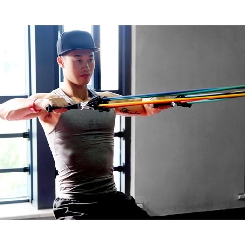 Trainingsrubberset + accessoires Trizand 22716