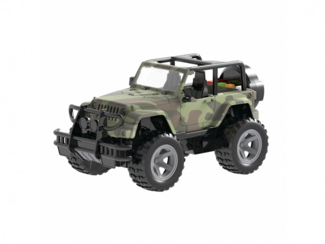 Militaire Jeep op batterijen