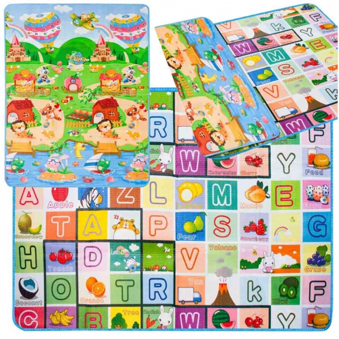 Educational Double-Sided Foldable Foam Mat