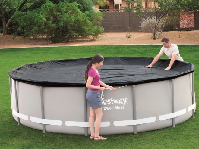 Couverture pour piscine Steel Pro 427 cm