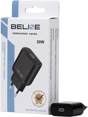 netlader 30 W gan usb‑c pd 3.0, zwart