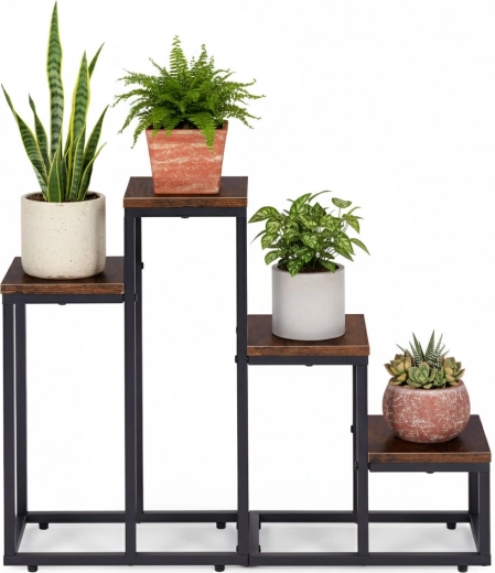 Four tiers for an organized display