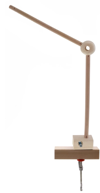Hess Support pour mobile en bois naturel