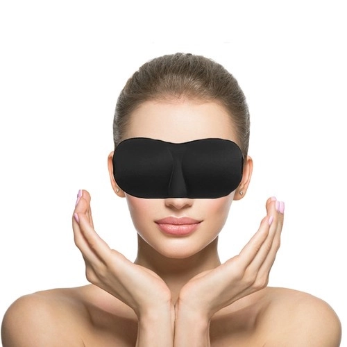 Reismasker voor slapen + oordopjes