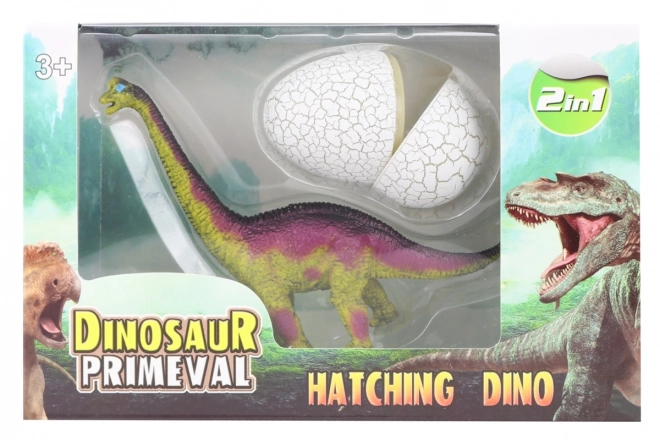 Dinosaurus met ei – brachiosaurus