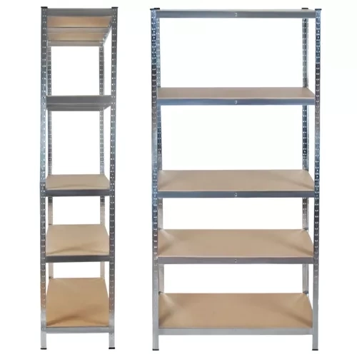 Large and Sturdy Shelving Unit with 5 Shelves