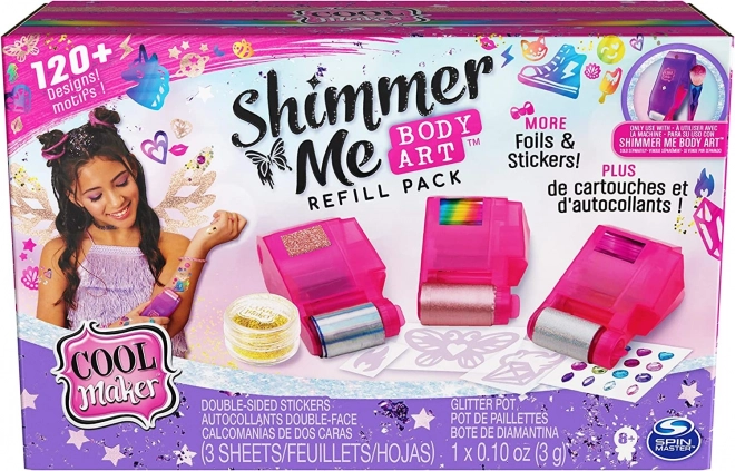 Navulverpakking voor tatoeages Cool Maker Shimmer Me