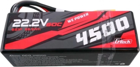 LiPo-accu 22,2 V 4500 mAh 60C HardCase voor RC-auto’s Gens Ace G-Tech