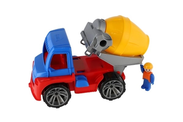 Kleurige speelgoedauto - cementmixer 29 cm