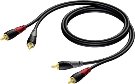 Interconnect cable 2× RCA (cinch) male – 2× RCA (cinch) male 0.5 m