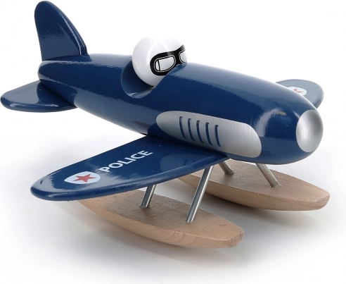 Vilac wooden police seaplane