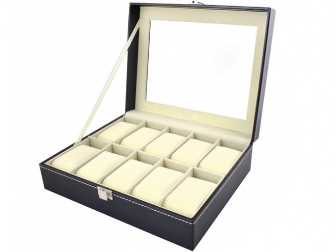 Organizer voor 10 horloges of sieraden