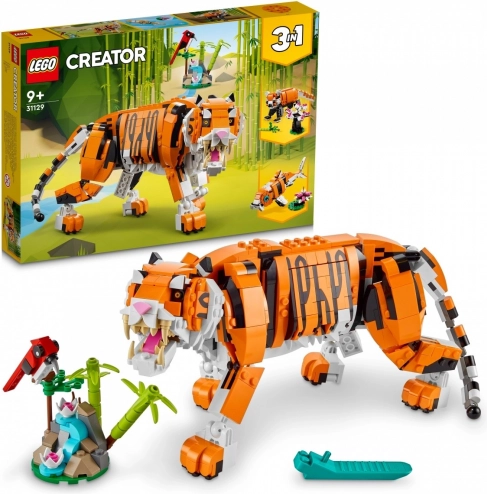 Lego Creator 3-en-1 Tigre majestueux