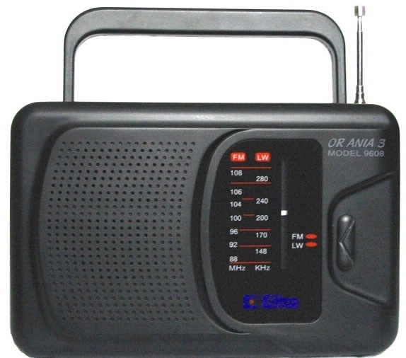 Tragbares Radio Eltra ANIA schwarz
