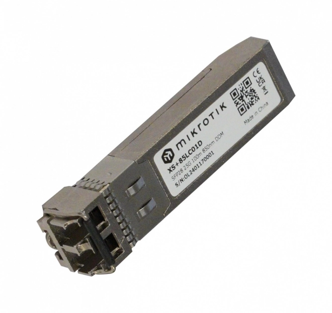 Optische inzet XS+85LC01D SFP/SFP+/SFP28, MM LC, 850nm