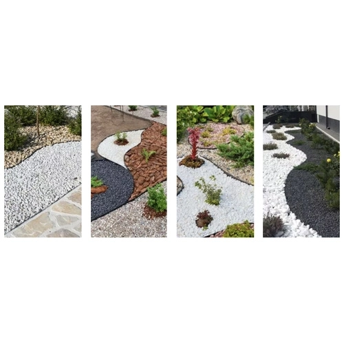 Tuinrand 6 cm x 10 m zwart