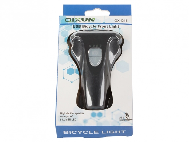Vooraan LED fietslicht USB