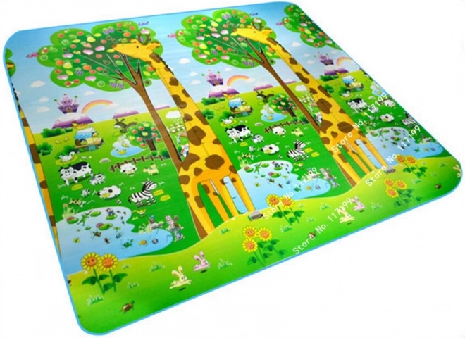 Tapis éducatif réversible - ZOO