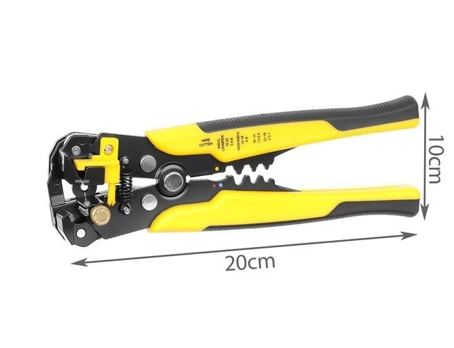 Multifunctionele tang 5-in-1 - stripper, krimptang en connectorklem - automatische draadstripper