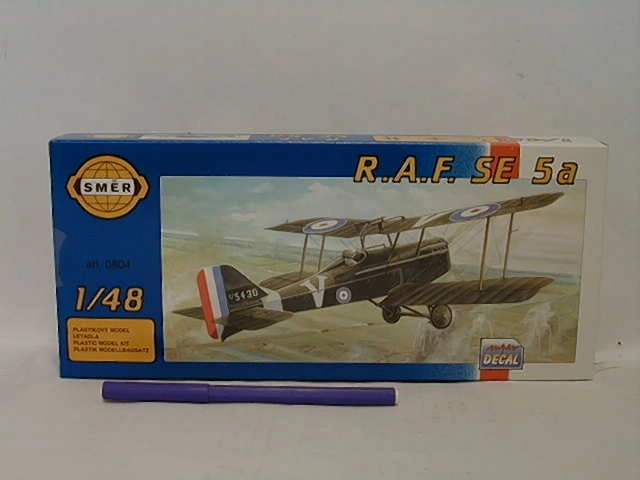 Vliegtuigmodel R.A.F. SE 5a in schaal 1:48