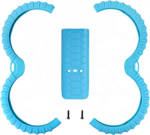 Sunnylife body guard and propeller cover for DJI Avata 2 – blue