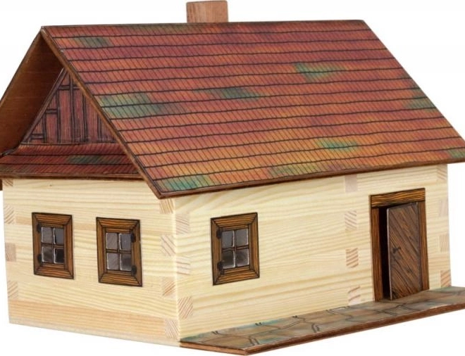 Houten lijmconstructieset WALACHIA – blokhut 1:32