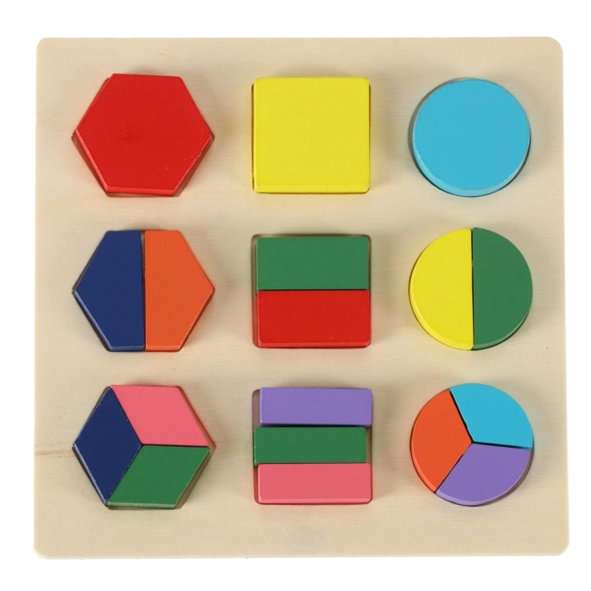 Houten Inlegpuzzel Montessori