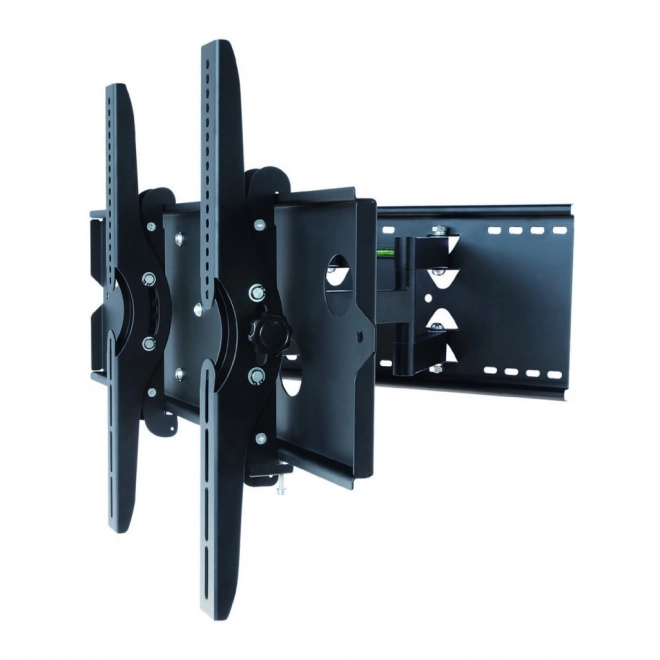 Wall mount for TV 32-100 inches, black metal, with a load capacity of 100 kg