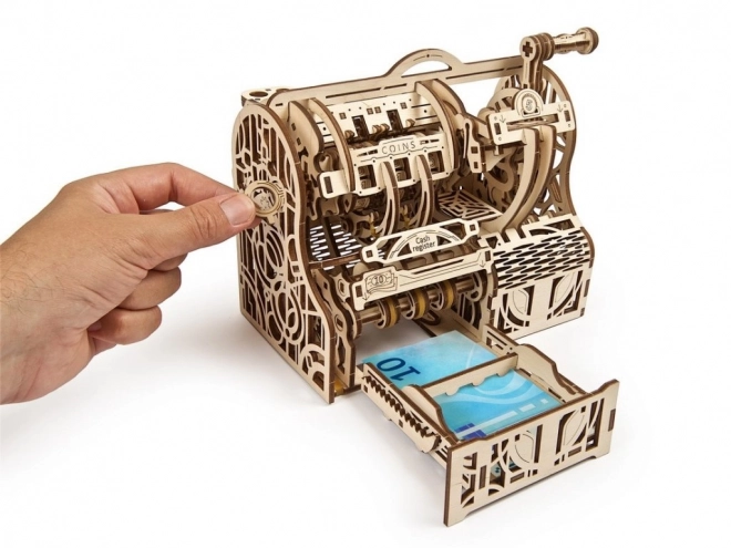 Ugears 3D houten mechanische puzzel Kassa