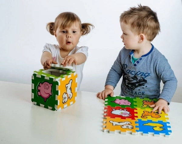Schuimpuzzel mijn eerste dieren