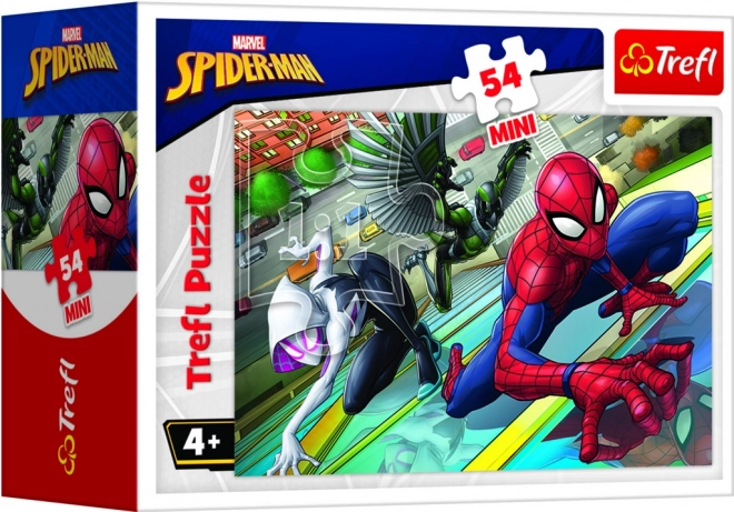 Minipuzzel Spiderman 54 stukjes