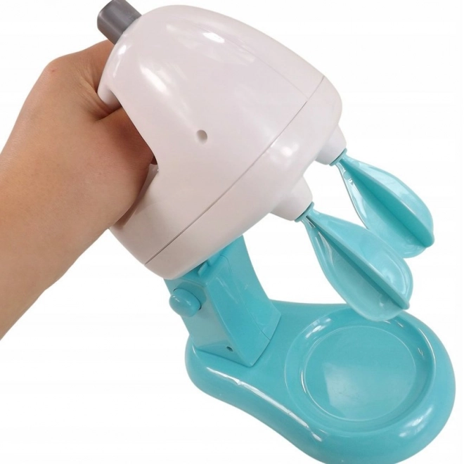 Hand Mixer with Plastic Bowl - Battery Operated