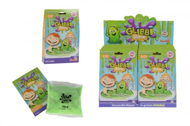 Glibbi Slime Sliz groen