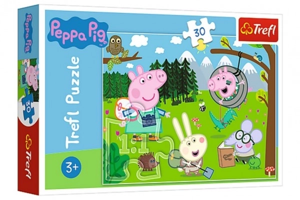 Puzzel Trefl Peppa Pig Bosavontuur 30 stukken