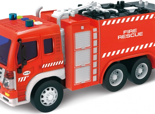 Fire Truck with Sprayer and Effects