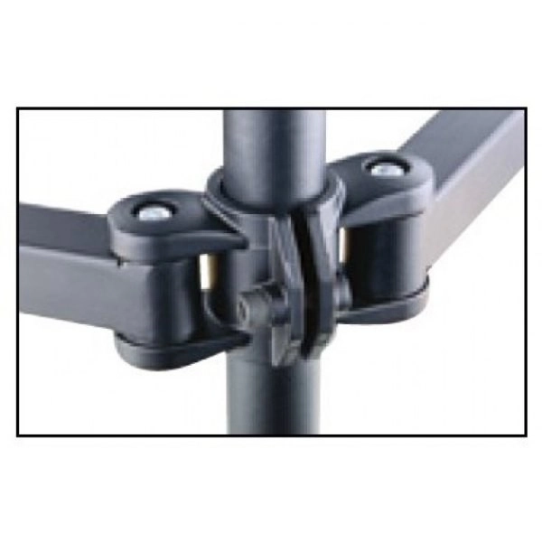 Desktop Mount for LCD/LED 13-27 inch dual 2x10 kg