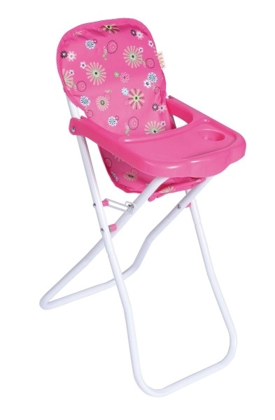 High Chair for Dolls with Table