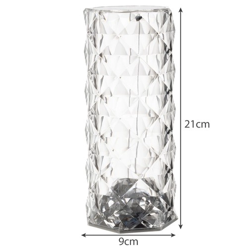 Lamp met LED-projector - roos, Izoxis 22518